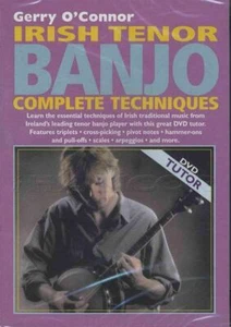 Gerry O'Connor Irish Tenor Banjo Complete Techniques 4-String Tuition DVD - Picture 1 of 1