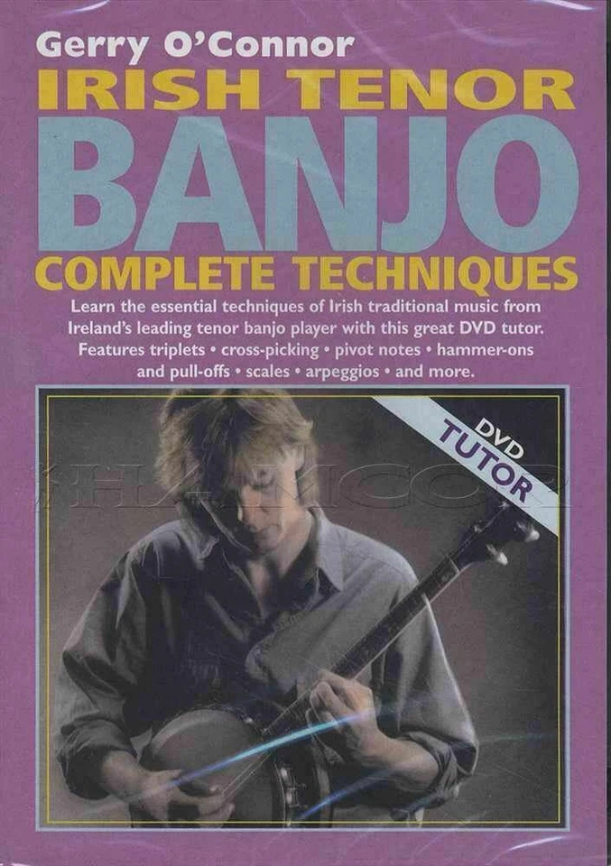 Gerry O'Connor Irish Tenor Banjo Complete Techniques 4-String Tuition DVD - Image 1 of 1