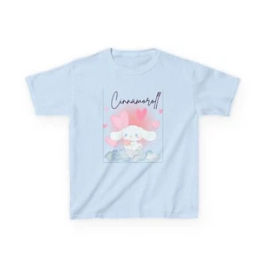 Cinnamoroll On A Cloud Shirt Kids Girls Gift Children Tshirt, Cute Girls T-shirt - Picture 1 of 25