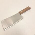 7828 Capco Cleaver Knife AISI-440 Stainless Steel Japan Nice Rare 7&quot; Blade