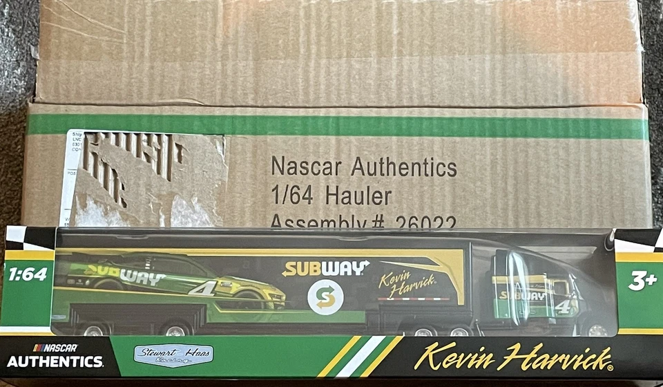 Camión de metro Kevin Harvick 1/64 2022 NASCAR auténtico nuevo como nuevo Foto 1 de 1