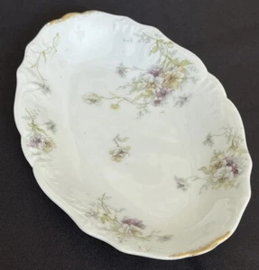 Antique Theodore Haviland Limoges France Porcelain Relish Serving Dish 8.5” - Picture 1 of 7