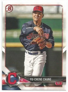 Yu-Cheng Chang Cleveland Indians 2018 Bowman Baseball Aussichten Karte - Bild 1 von 3