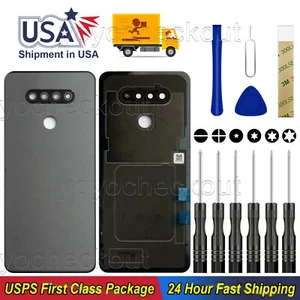 For LG K51 K500 LM-K500 Back Battery Cover Door Case Replacement - Picture 1 of 10