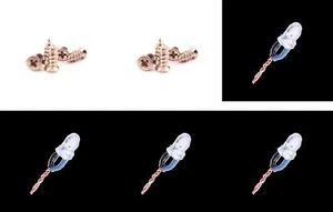 Hubsan X4 H107L Screw Sets w/ 3.7v Blue LED Night Flying Lights - Picture 1 of 3