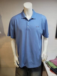 Greg Norman Freizeit Kurzarm Blau Golf Shirt Gr. L / WE2236 R4 T18 - Bild 1 von 4