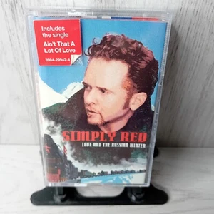SIMPLY RED LOVE & THE RUSSIAN WINTER CASSETTE TAPE ALBUM - RARE RETRO MUSIC - Picture 1 of 4