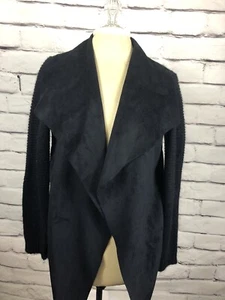 Sioni Studio Women's Size M Black Long Sleeve Open Cardigan - Picture 1 of 7
