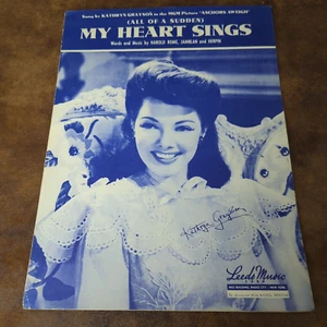 (All Of The Sudden) My Heart Sings by Rome Jamblan (Vintage Sheet Music 1944) - Picture 1 of 3