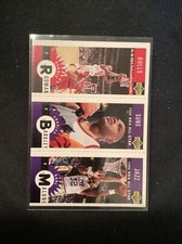 1996-97 COLLECTOR'S CHOICE MINI-CARDS MALONE BARKLEY RODMAN #M83 M65 M14.   MB18