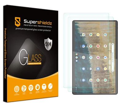 2x Supershieldz Tempered Glass Screen Protector for Lenovo Chromebook Duet 5 - Image 1 of 4
