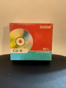 Imation CD-R Leer CD Discs - 52x / 700 MB / 80 Min - 10er Pack - NEU - Bild 1 von 2