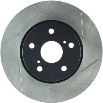 Disc Brake Rotor-Sport Slotted Front Left Stoptech fits 86-92 Toyota Supra - Image 1 of 4