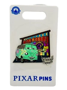 Disney Pin 2024 DLR Cars Land Fillmore Logo Pin-On-Pin – New on Card - Picture 1 of 3