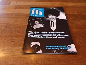 First Hearing music magazine Phil Lynott Annie Lennox Dave Vanian Christy Moore - Afbeelding 1 van 2