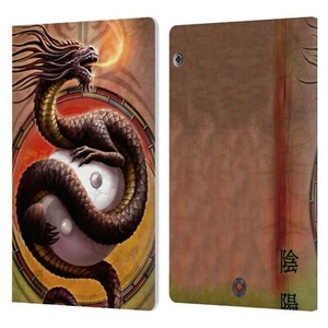 OFFICIAL ANNE STOKES DRAGONS LEATHER BOOK WALLET CASE FOR HUAWEI XIAOMI TABLET - Picture 1 of 7