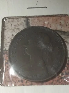 Coin Canada Newfoundland 1 cent 1896 Queen Victoria - Picture 1 of 4