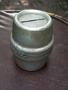 ALCOA ALUMINUM MINIATURE KEG BANK***RARE*** - Picture 1 of 5