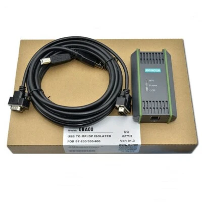 New 6GK1571-0BA00-0AA0 For Siemens S7-200/300/400 PLC Cable Adapter MPI/PPI - Image 1 of 4