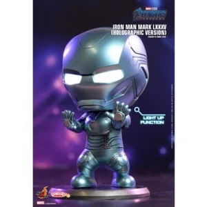 Iron Man Mark LXXXV Vengadores Holográficos Endgame Cosbaby Hot Toys Bobble Head - Imagen 1 de 3