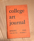 College Art Journal-Spring 1949