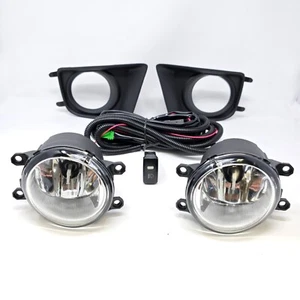 LED Fog Driving Light Fit 2012-2015 Toyota Tacoma Clear Lens Bezel Wire Switch - Bild 1 von 13