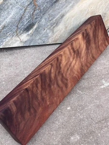 Tablero de madera de palo de rosa losa de carpintería 12,6”x3,07”x1,23”T667 - Imagen 1 de 10