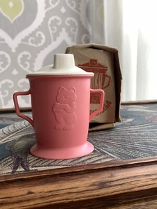 Tazón soviético sin derrame para beber taza de plástico para niños platos para niños URSS - Imagen 1 de 7
