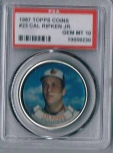 1987 Münzen #23 Cal Ripken Jr.Orioles PSA 10 Edelstein Ungebraucht - Bild 1 von 1