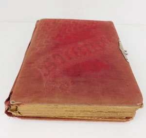Antique Victorian Photo Album 55 Pictures Cabinet Cards (1)TinType 1800s - 1900s - Picture 1 of 24