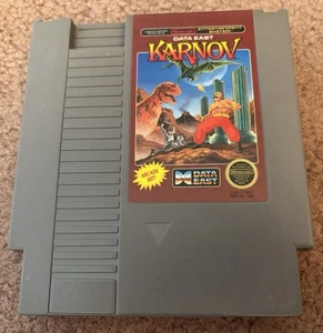 Karnov (Nintendo NES, 1998) *Cartridge & Dust Sleeve Only, Tested & Working* - Picture 1 of 2