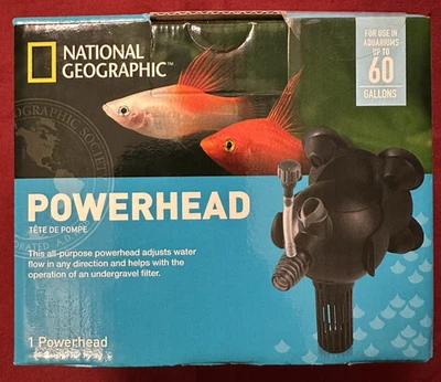 Bomba de agua multifuncional Powerhead para acuario 20 30 40 50 60 galones NUEVO Foto 1 de 4