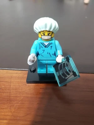 Коллекционная минифигурка хирурга CMF COL091 LEGO серия 6 - полная - Изображение 1 из 3