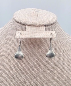 Vintage SILPADA Signed ‘Perfect Pair’ Earrings 925 Sterling Silver Teardrop - Picture 1 of 8