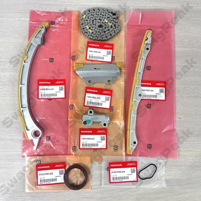 Kit de cadena de distribución OEM 7 piezas para Honda Accord Acura TSX 2008-2012 2,4 L K24A K24Z Foto 1 de 4