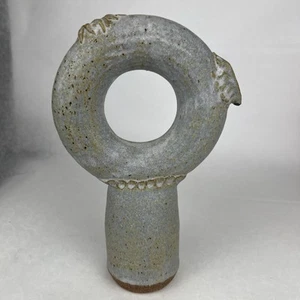 Vintage Antique ca.1840's Soong Vase "Ring Flask" Handmade RARE ESTATE FIND - Picture 1 of 9