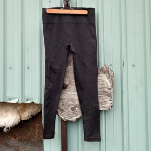 PANTALONE YOGA GAIAM NERO taglia M donna tessuto elasticizzato resistente testurizzato - Foto 1 di 6