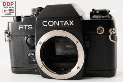 Contax RTS II Quartz 35 mm fotocamera reflex pellicola corpo nero 【QUASI... - Immagine 1 di 4