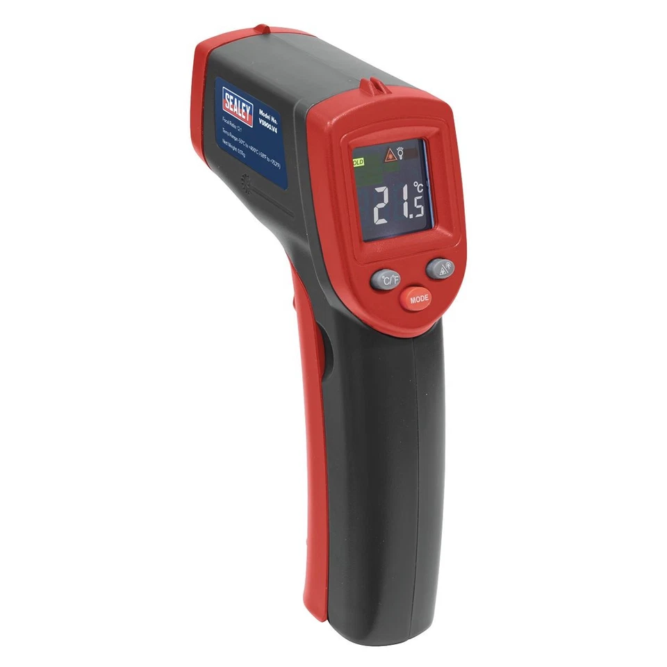 Sealey Infrared Laser Digital Thermometer 12:1 VS900  - Image 1 of 1