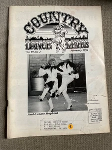 Country Dance Lines Magazine February 1994 Western Line Dancing Vol. 19 No. 2 - Imagen 1 de 6