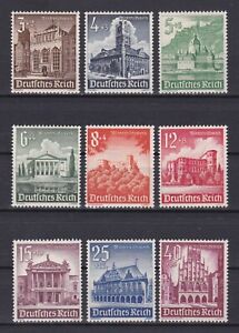 GERMANY 1940, Mi# 751-759, Heligoland’s 50th year as part of Germany, MH
