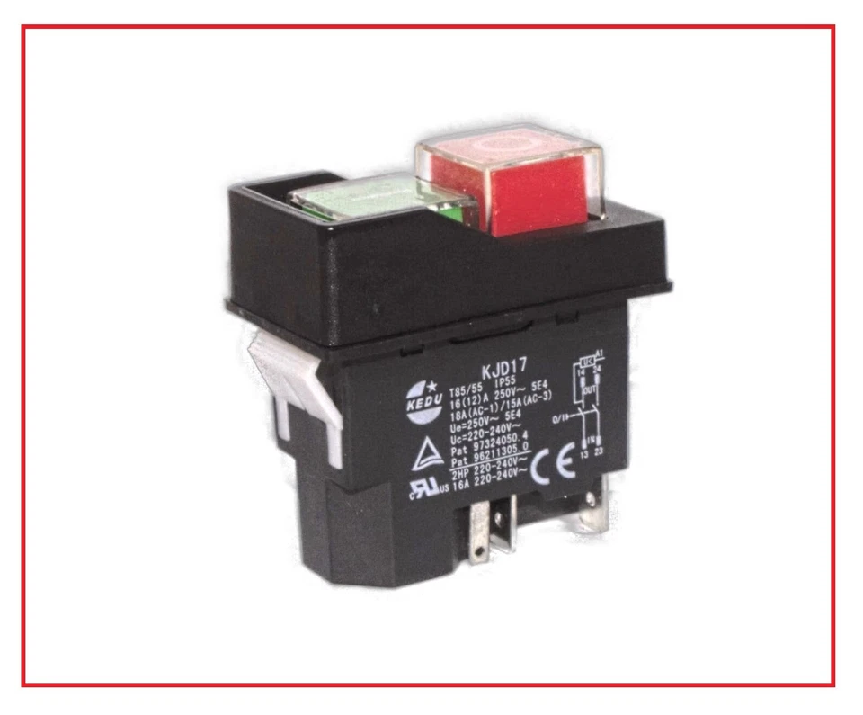 Schalter KJD 17  AL-KO Walzenhäcksler Häcksler Gartenhäcksler LH 2800  440739 - Bild 1 von 1