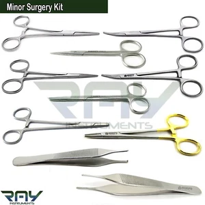 Minor Surgery Kit Student Dissecting Suture Removal Surgical Instruments CE - Picture 1 of 11