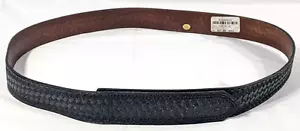 PREMIER BELT PL1321U BUCKLELESS BASKET WEAVE SIZE 34 1.5" WIDE GARRISON - Picture 1 of 1