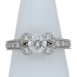 CARTIER ballerina diamond ring N4197419/D:0.62ct(#9) Pt950 USED - Picture 1 of 7