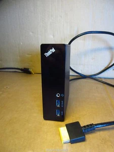 Lenovo 03X7011 Thinkpad OneLink Pro station d'accueil USB 3.0 DU9033S1 - bloc d'alimentation exclu - Photo 1/4