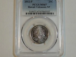 2012 P  PCGS MS67 Hawaii Quarter - Picture 1 of 2