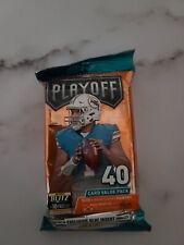 2021 Panini Playoff Football Jumbo Value Pack (Blue Insert Parallels!) - 40 counts