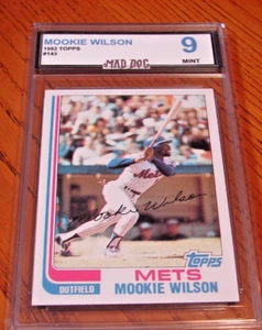 MOOKIE WILSON****1982 TOPPS #143***Set BREAK---MINT 9***METS***Mad Dog - Picture 1 of 2