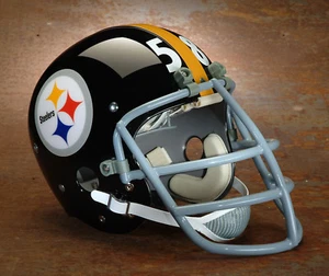 Pittsburgh Steelers style NFL Vintage Football Helmet - JACK LAMBERT 1974-1976 - Picture 1 of 2